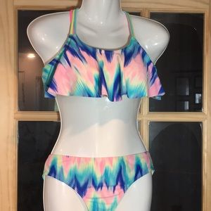 Youth XL girls bathing suit swimsuit bikini